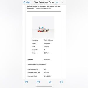 Balenciaga Triple S Sneakers - Multicolor